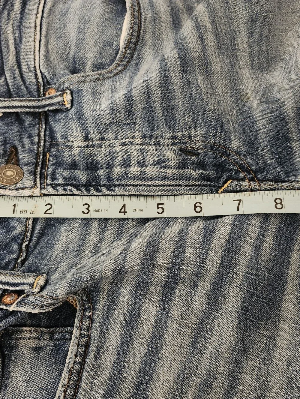 American Eagle Outfitters Light Blue Skinny Jeans, Distressed